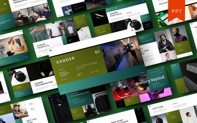 Xander – Business-PowerPoint-Vorlage