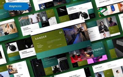 Xander – Шаблон Business Keynote