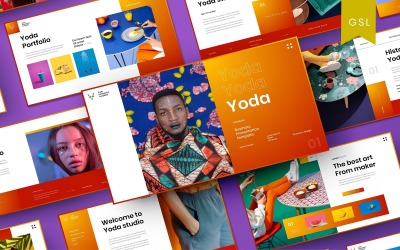 Yoda - İş Google Slayt Şablonu