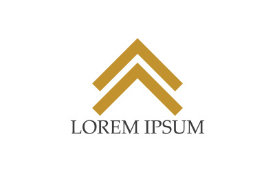 Hem House Building Logo Vector V6