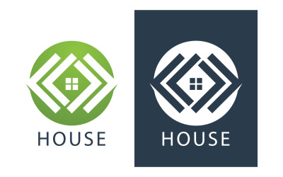 Home House Building Logo Vector V13