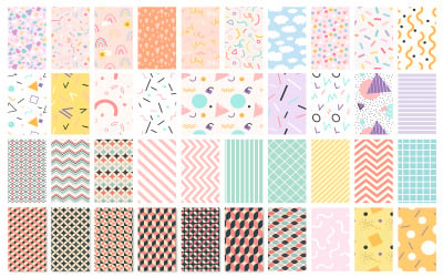 Abstracte naadloze patrooncollectie