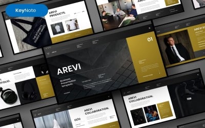 Arevi — Шаблон бизнес-презентации
