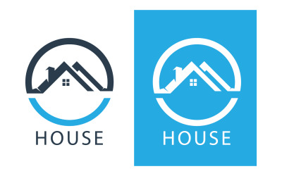 Casa Casa Costruzione Logo Vector V15
