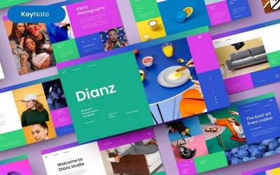 Dianz – Шаблон Business Keynote