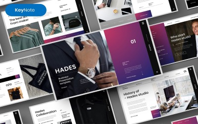 Hades — szablon biznesowej prezentacji