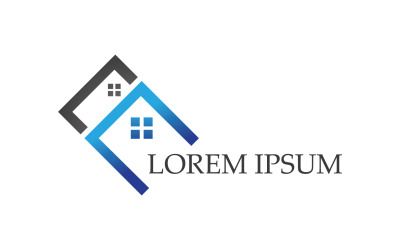 Hem House Building Logo Vector V17