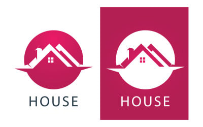 Home House Building Logo Vector V22