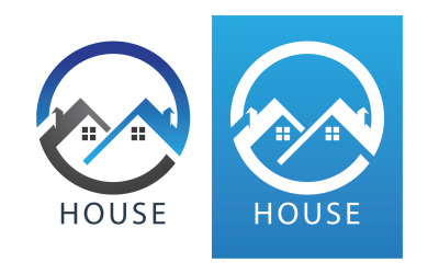 Home House Building Logo Vector V32
