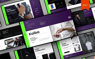 Kaiba – бізнес-шаблон PowerPoint