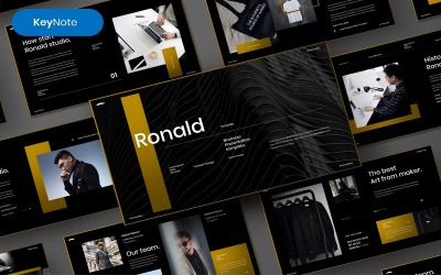 Рональд – Шаблон Business Keynote