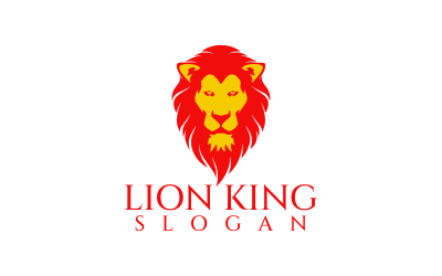 Lion Head Nowoczesne i kreatywne projektowanie logo