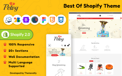 Pettoy - Cuidado de animales de compañía Tienda Shopify 2.0