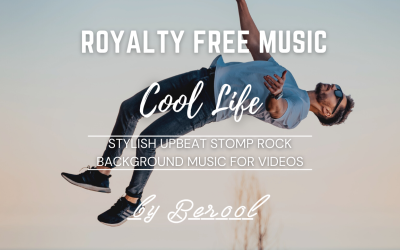 Cool Life - Snygg, upbeat Stomp Rock Stock Music