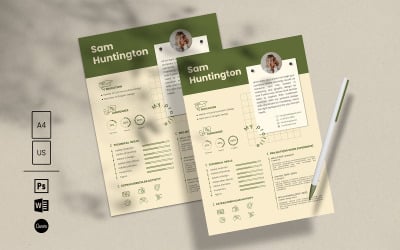 Modello di curriculum/CV per studenti