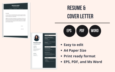 Simple &amp;amp; Clean Accountant Resume Template