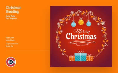 Weihnachtsfestgruß-Posten-Banner