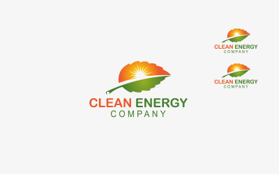 Clean Energy Logo Template