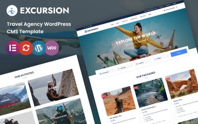 Excursion - 旅游和旅行 WordPress 主题