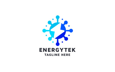 Logo elettrico a energia professionale