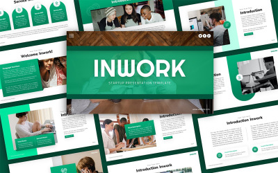Modello di presentazione di PowerPoint multiuso per l&amp;#39;avvio al lavoro