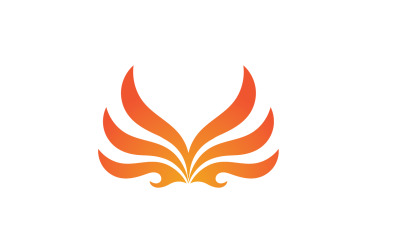 Icona di fuoco e fiamma Gas Logo Vector V6