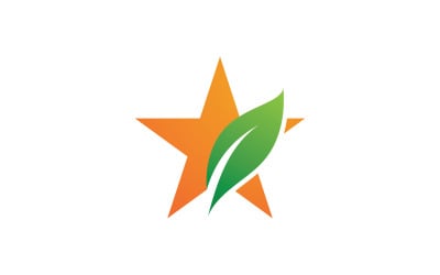 Eco foglia verde energia Logo Vector V22
