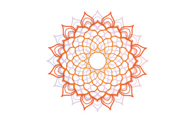 Mandala Flower Vector Elements Design V1