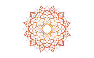 Mandala Flower Vector Elements Design V1