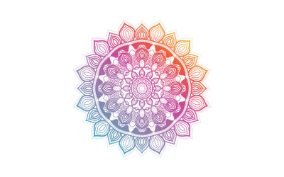 Mandala Flower Vector Elements Design V3