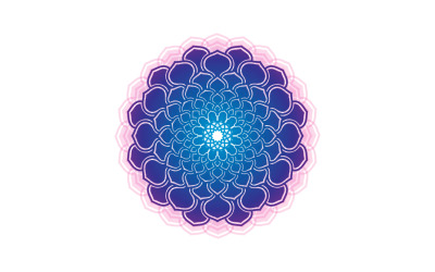 Mandala Flower Vector Elements Design V5
