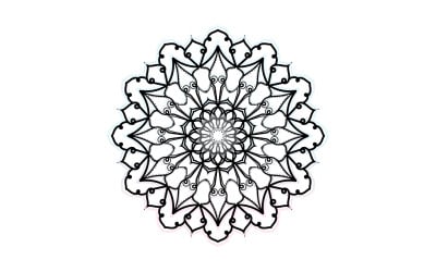 Mandala Flower Vector Elements Design V7