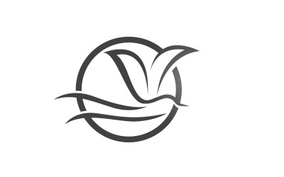 Bummingbird Fly Animal Logo Vector V1