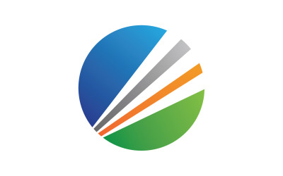 Business Finance Logo Vector Symbol V4