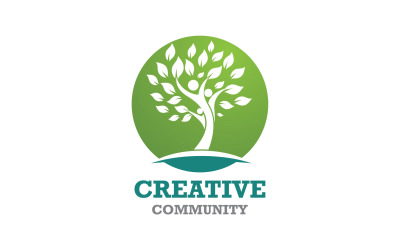 Logotipo de la comunidad del grupo de personas creativas V14