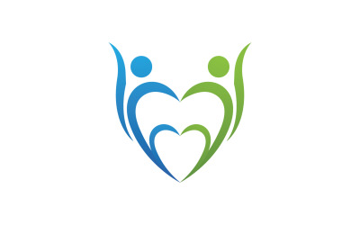 Logotipo de la comunidad del grupo de personas creativas V7
