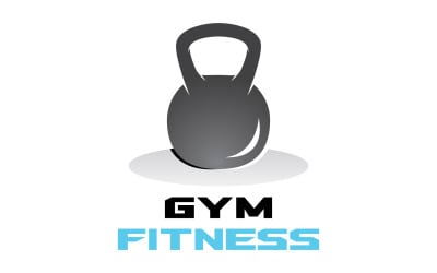 Siłownia Fitness Logo Sport Vector V4