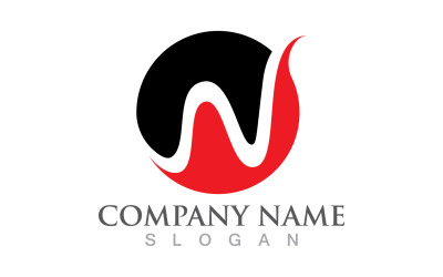 Logotipo de letra W y símbolo V9