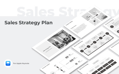 Modello di nota chiave del piano di strategia di vendita