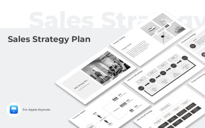 Szablon Keynote Planu Strategii Sprzedaży