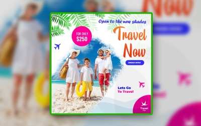 Travel Social Media Post Templates