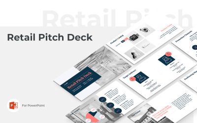 Venta al por menor Pitch Deck Plantilla de PowerPoint