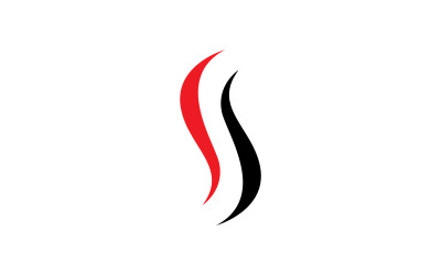 S Harfi Logo Ve Sembol Vektör V4