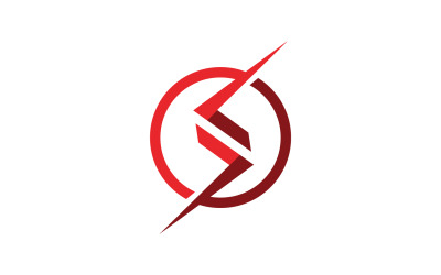 S Harfi Logo Ve Sembol Vektör V6