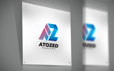 Plantilla de logotipo de arquitectura de la A a la Z