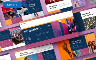 Bizantium - Modello di nota chiave aziendale