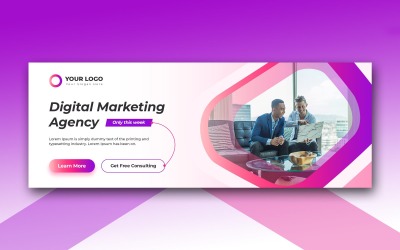 Digital Marketing Agency Social Media Banner Template