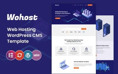 Wohost - Web Hosting WordPress Theme