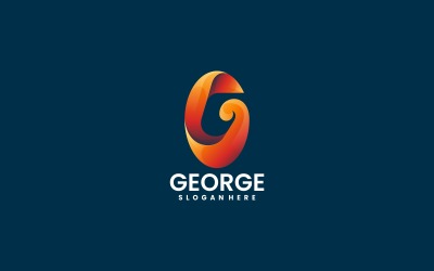 Letter G Gradient Color Logo Design