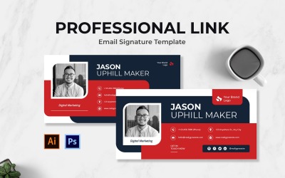 Professionelle Link-E-Mail-Signatur